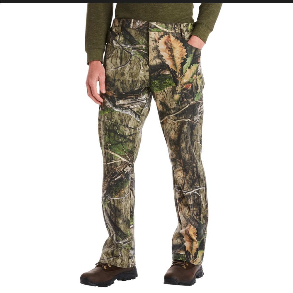 NWT mossy oak 5 pocket camo pant adjustable cinch ankle mens(28-30)